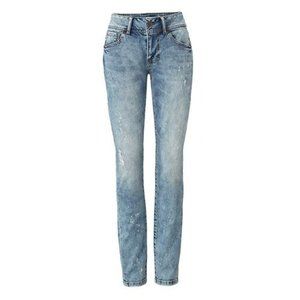 cabi Cinch Skinny Jean - Painter Wash -- Size 4